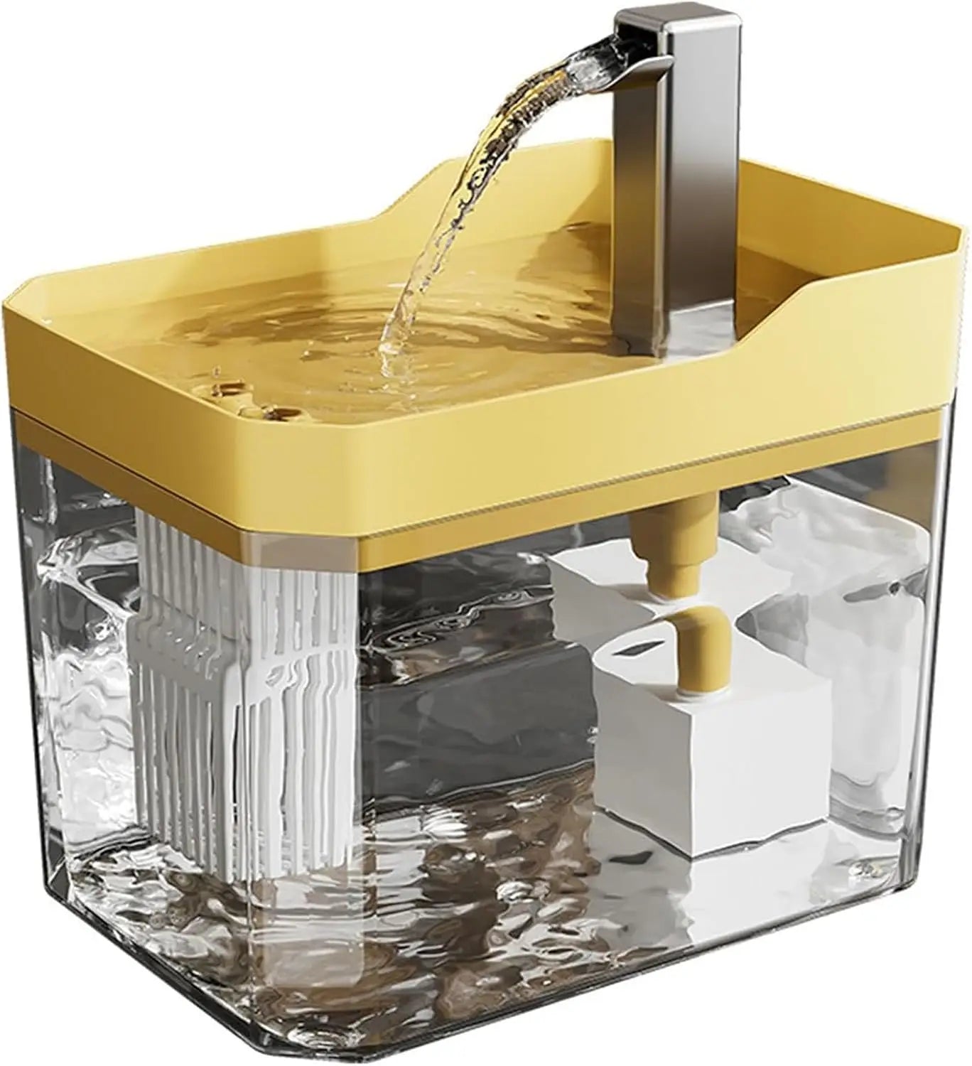 Automatic Cat Water Drinking Fountain Dispenser for Pet Water Fountain Filter Non-Slip Automatic Indoor Cat Water Bowl Anti-Slip